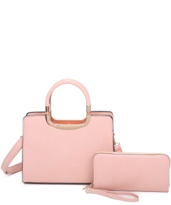 Fashion Top Handle 2-in-1 Satchel SZ308T2 PINK